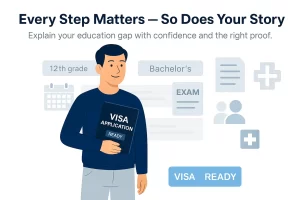 To avoid student visa rejection for Germany, include internship or course certificates and explain all gaps clearly in your SOP and cover letter.