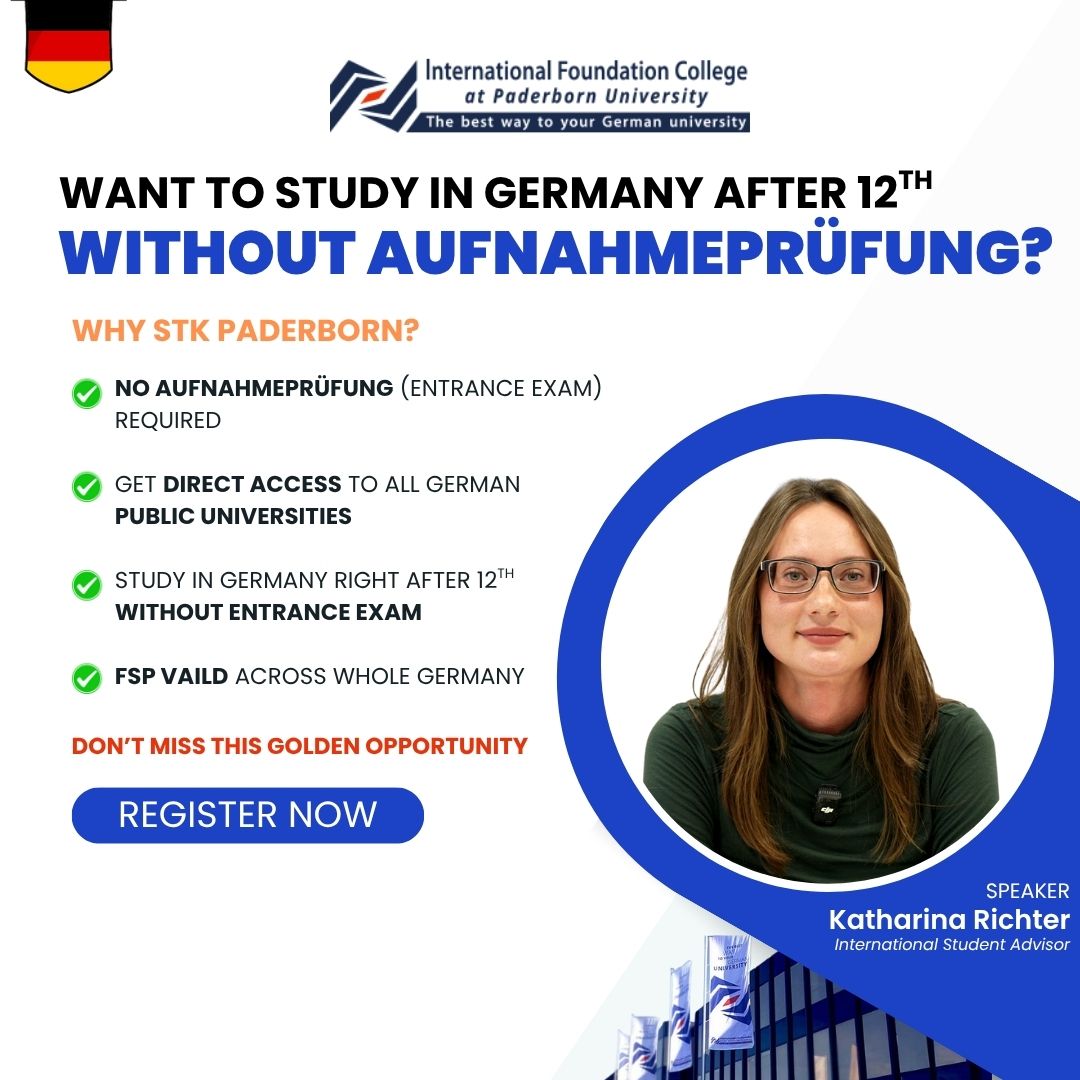 Studienkolleg Webinar with Katharina Richter